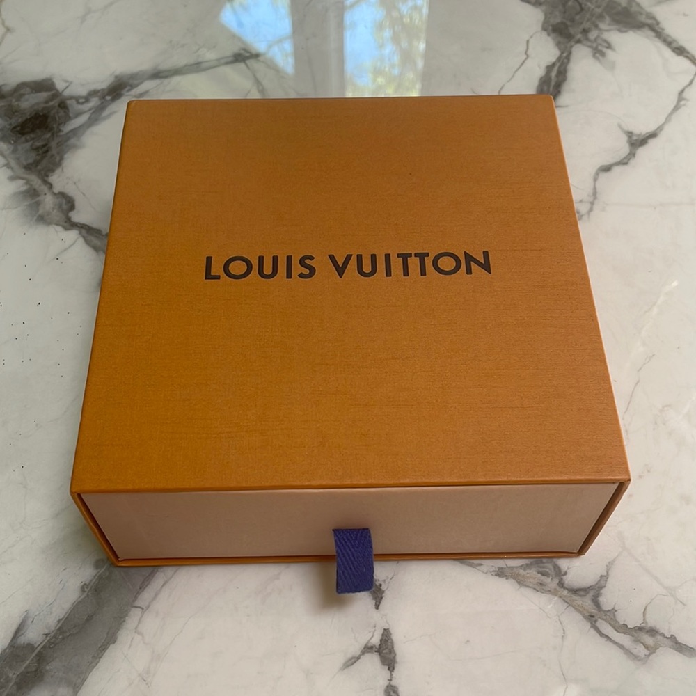Louis Vuitton Orange Sliding Box